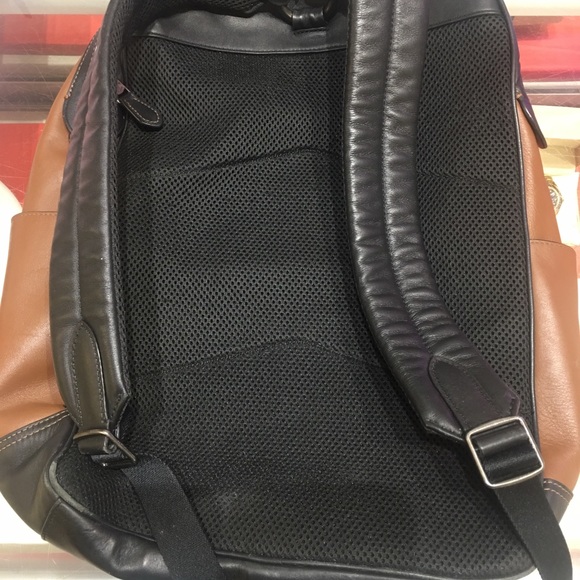 Coach Men's Leather Backpack - Picture 4 of 8